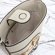 Gucci 73 Mini Bucket Bag White 18.5x20x8.5cm - 2