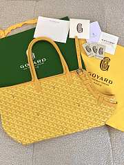 Goyard Pet Carry Bag Yellow 33.5x27x15cm - 3