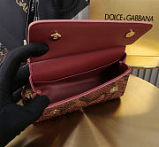 Dolce & Gabbana Sicily Snakeskin Handbag 18x11x6cm - 6