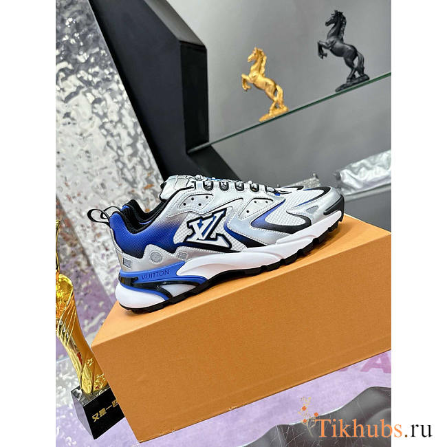 Louis Vuitton LV Runner Tactic Sneaker Blue - 1