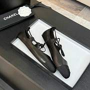 Chanel Mary Janes Black Ballerina Flat - 2