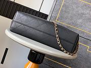 Chanel Hobo Bag Suede Black Leather 36x11.5x32cm - 6