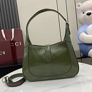 Gucci Jackie Small Shoulder Bag Green 27.5x19x4cm - 4