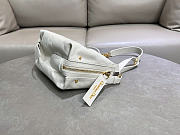 Dior Small D-Journey Bag Vintage Smooth Calfskin Latte 25.5x14.5x14cm - 4