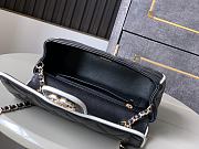 Chanel Wallet On Chain Black & White 19.5x13.5x7cm - 5