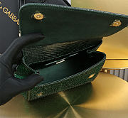 Dolce & Gabbana Medium Sicily Handbag Green 20x16x8cm - 4