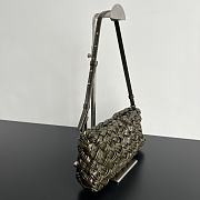 Bottega Veneta Kalimero Cha-Cha Bag Green 28.5x15x6cm - 5