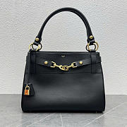 Celine Medium Annabel Bag Supple Calfskin Black 36.5x28.5x10cm - 1