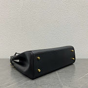 Celine Medium Annabel Bag Supple Calfskin Black 36.5x28.5x10cm - 5