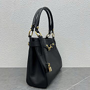 Celine Medium Annabel Bag Supple Calfskin Black 36.5x28.5x10cm - 4