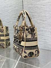 Dior Medium Lady D-Lite Bag Beige Cabinet 24x21x12cm - 5