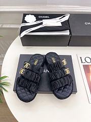 Chanel Black Slides 23 - 1