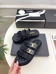 Chanel Black Slides 23 - 4