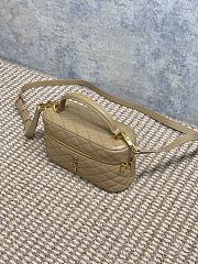 YSL Gaby Mini Vanity Bag Beige 18x11x6.5cm - 2