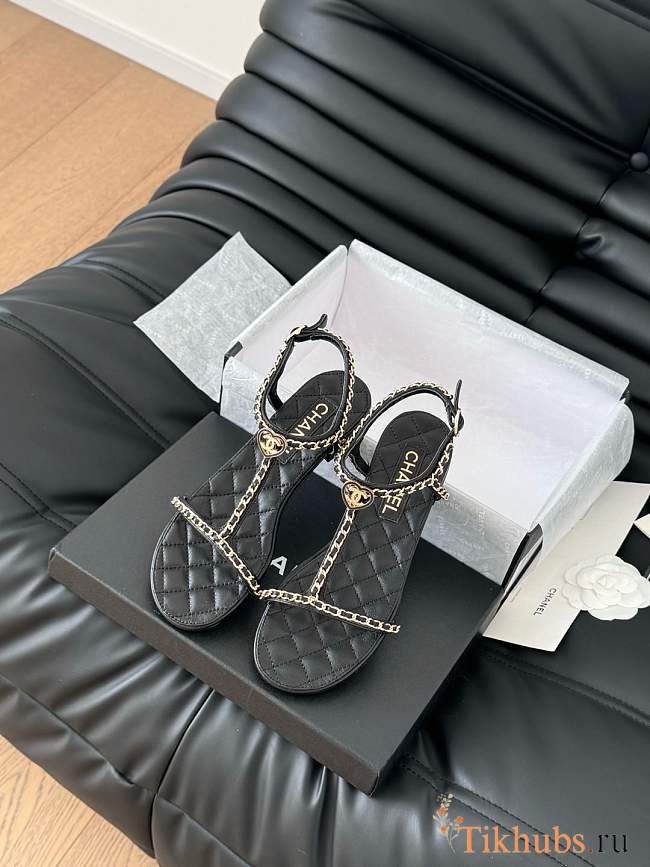 Chanel Black Sandal 06 - 1