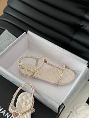 Chanel White Sandal 06 - 5