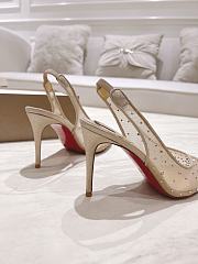 Christian Louboutin Follies Strass Sling 70mm Pumps - 5