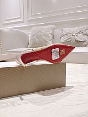 Christian Louboutin Follies Strass Sling 70mm Pumps - 3