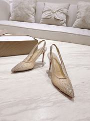 Christian Louboutin Follies Strass Sling 70mm Pumps - 2
