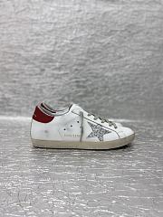 Golden Goose Superstar Sneakers White Red - 1