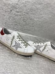 Golden Goose Superstar Sneakers White Red - 4