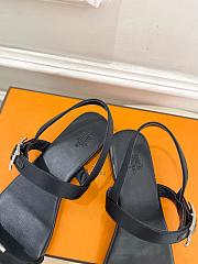 Hermes Sandales Cristal Black - 5