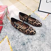 Dolce & Gabbana Vally Leopard-print Ballet Flats Velvet - 1