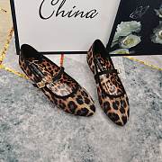 Dolce & Gabbana Vally Leopard-print Ballet Flats Velvet - 4