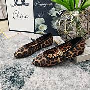 Dolce & Gabbana Vally Leopard-print Ballet Flats Velvet - 2