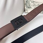 Dior Brown Belt 3.4cm - 5