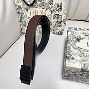 Dior Brown Belt 3.4cm - 4