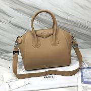 Givenchy Mini Antigona Beige Leather 23x27x13cm - 1