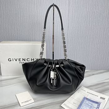 Givenchy Kenny Bag Shoulder Bag Black 32x22x17cm