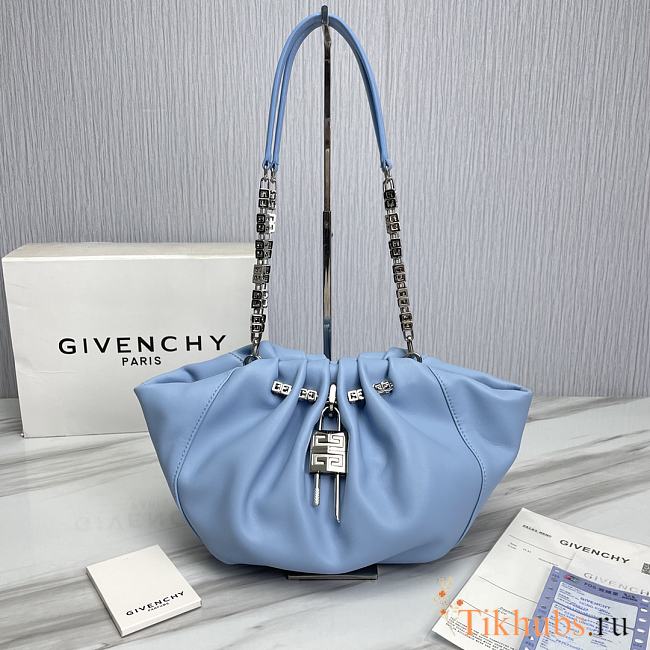 Givenchy Kenny Bag Shoulder Bag Blue 32x22x17cm - 1