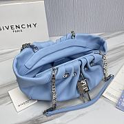 Givenchy Kenny Bag Shoulder Bag Blue 32x22x17cm - 4