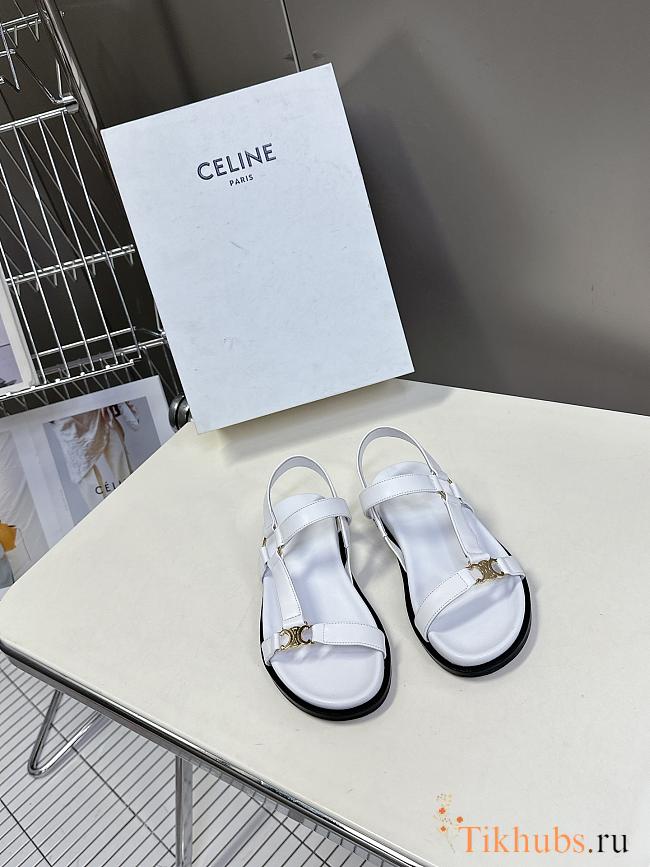 Celine White Sandal - 1