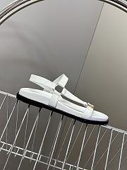 Celine White Sandal - 5