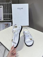 Celine White Sandal - 3