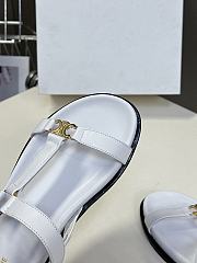 Celine White Sandal - 4