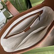 Gucci Jackie Bag Denim Brown 28x19x4.5cm - 5