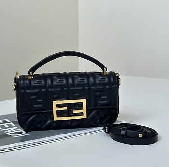 Fendi Phone Pouch Black Bag 19x11x3cm