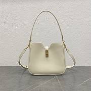 Celine Small Camille 16 Soft Bag White 24.5x21.5x5cm - 1