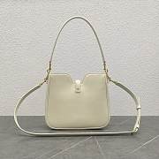 Celine Small Camille 16 Soft Bag White 24.5x21.5x5cm - 3