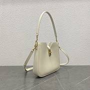 Celine Small Camille 16 Soft Bag White 24.5x21.5x5cm - 2