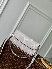 Louis Vuitton LV Wallet On Chain Ivy Grey 23.5x12x4.3cm - 1