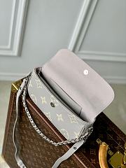 Louis Vuitton LV Wallet On Chain Ivy Grey 23.5x12x4.3cm - 4