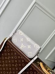 Louis Vuitton LV Wallet On Chain Ivy Grey 23.5x12x4.3cm - 3