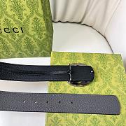 Gucci Reversible Belt Interlocking G Buckle 4cm - 2