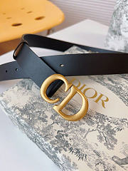 Dior Black Belt 3cm - 2