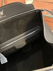 Loro Piana Happy Day Sesia Black Bag 26x23x14cm - 2